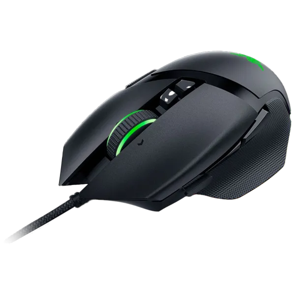 Razer Basilisk V3 35K Gaming Mouse, Black, Focus Pro 35K Optical Sensor Gen-2, Optical Mouse Switches Gen-3, Razer™ Speedflex Cable, 4-Way Razer™ HyperScroll Tilt Wheel, 35K DPI