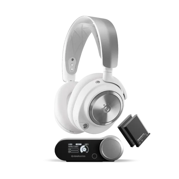 Słuchawki bezprzewodowe SteelSeries Arctis Nova Pro Wireless White