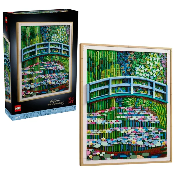 LEGO Art 31220 - Claude Monet - Most nad stawem z liliami wodnymi