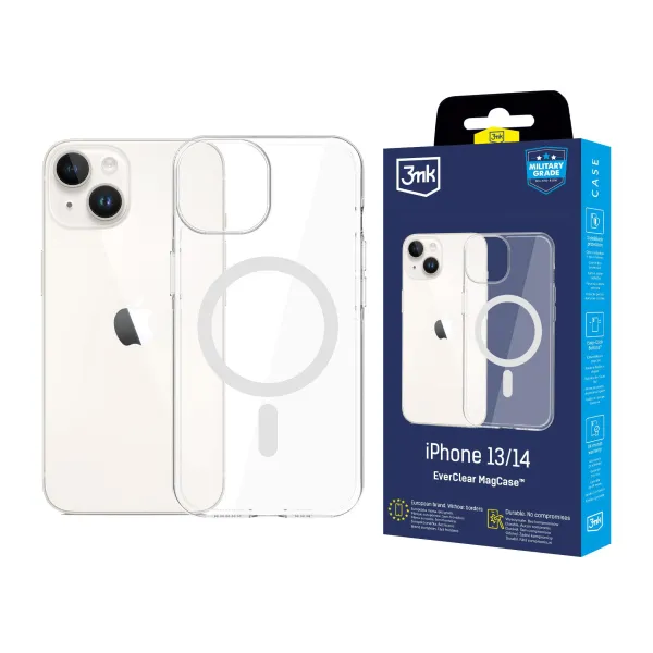 Apple iPhone 13/14 - 3mk EverClear MagCase