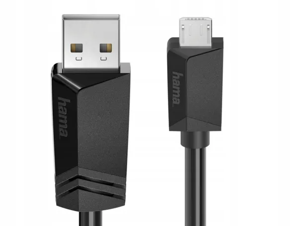 Hama KABEL USB A - MICRO USB B 0,75m adapter