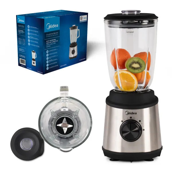 SZKLANY BLENDER KIELICHOWY MIDEA 800W 1.5L REGULACJA PREDKOSCI DO SMOOTHIE