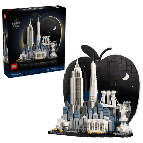 LEGO Architecture 21066 - Nowy Jork - Wielkie Jabłko