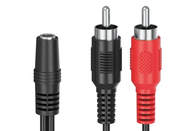 Hama ADAPTER kabel JACK 3,5 STEREO - 2 x CINCH