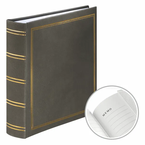 Hama album fotograficzny na zdjęcia 200 zdjęć 10x15 80 stron foto szary