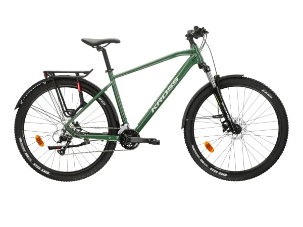 Rower górski MTB KROSS Hexagon 4.0 EQ rozmiar M Zielony 27,5"
