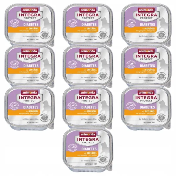 ANIMONDA Integra Diabetes dla kota kurczak 10x100g