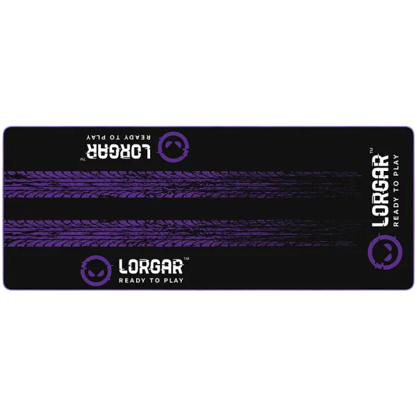 LORGAR Mata Podłogowa Sim Racing Advanced RX1FM, Czarno Fioletowa