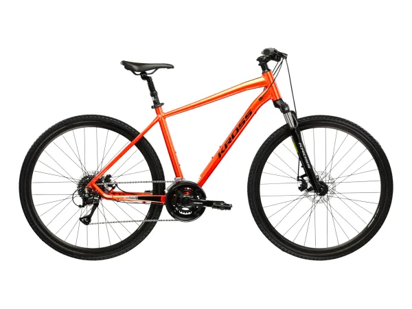 Rower crossowy KROSS Evado 3.0 rozmiar M Pomarańczowy