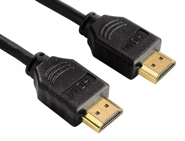 Hama Kabel Hdmi 1,5M Pozłacany Koszowy