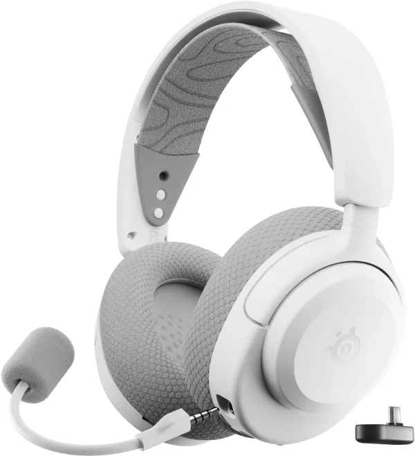 Słuchawki bezprzewodowe SteelSeries Arctis Nova 3 Wireless White