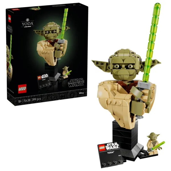 LEGO Star Wars 75438 - Popiersie Yody™