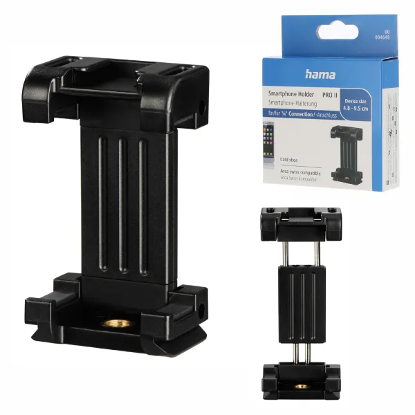 Hama uniwersalny uchwyt do telefonu PRO II 9,5 CM 1/4 " zimna stópka