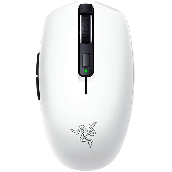 Razer Orochi V2 - White Ed., Dual-mode wireless (2.4GHz and Bluetooth), 18 000 DPI Optical Sensor, 2nd-gen Razer Mechanical Mouse Switches, Up to 950 hours of battery life, Weight < 60g, Symmetrical right-handed