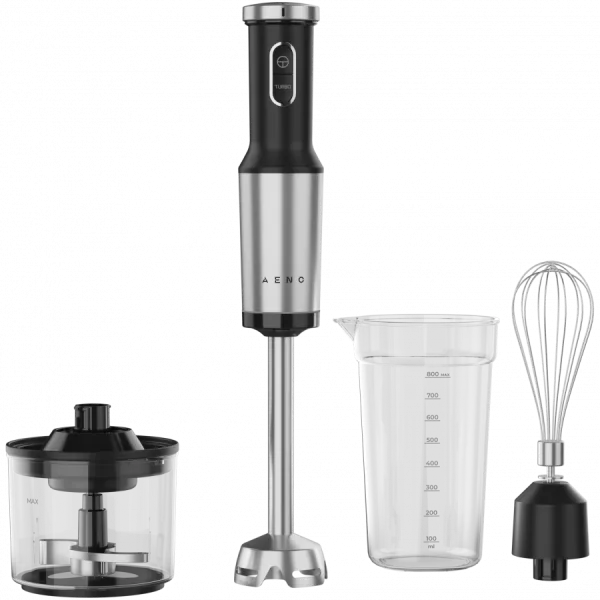 AENO Blender ręczny HB4 1200W turbo zestaw czarny