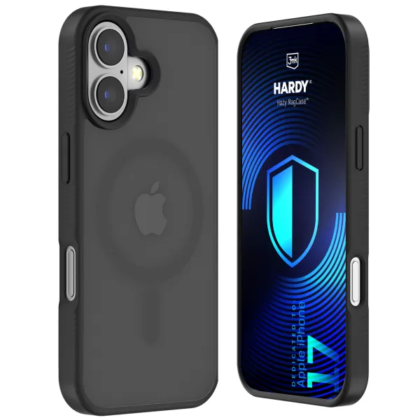 Apple iPhone 17 - 3mk Hardy Hazy MagCase Black