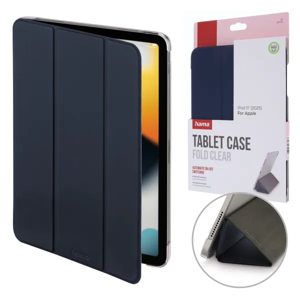 Etui pokrowiec futerał Fold clear Hama iPad 11" 11 gen 2025 granatowe