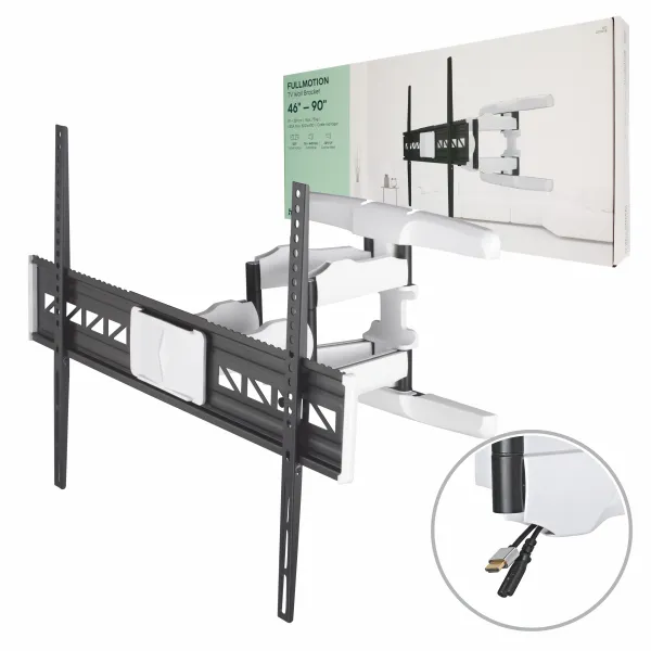 Uchwyt do telewizora Hama LCD/LED Fullmotion XL ruchomy obrotowy do 90 cali