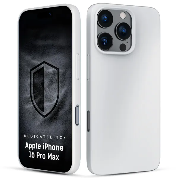 Apple iPhone 16 Pro Max - 3mk Hardy Mellow MagCase White