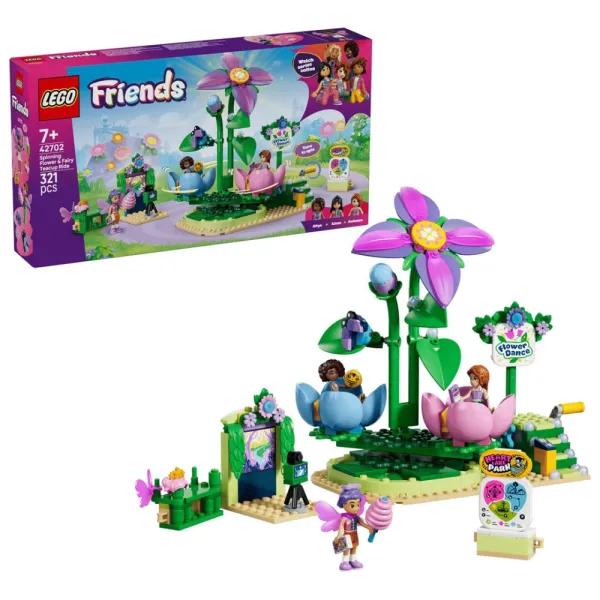 LEGO Friends 42702 - Wróżkowa karuzela z kwiatami