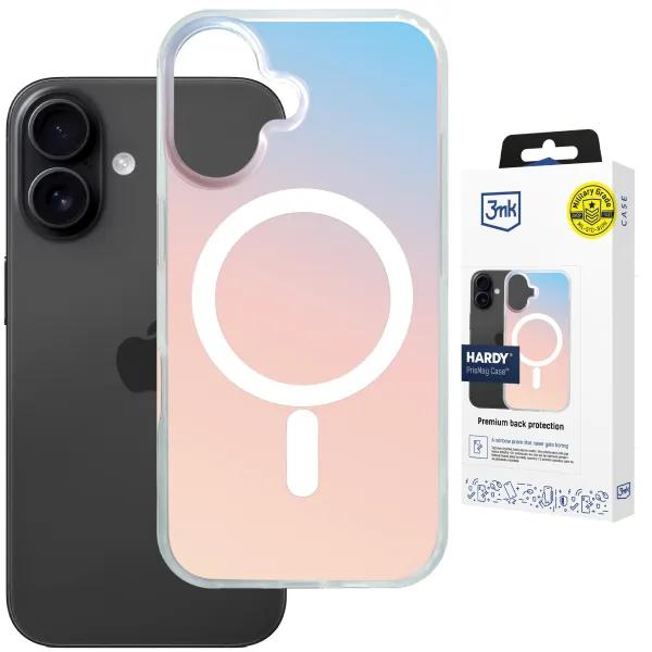 Apple iPhone 16 - 3mk Hardy PrisMag Case