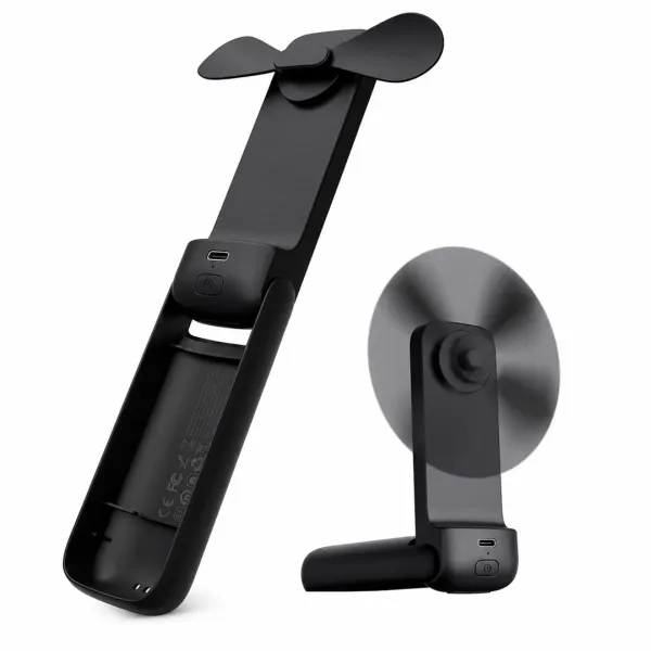 Aecooly Pocket 01 Składany wentylator ręczny czarny