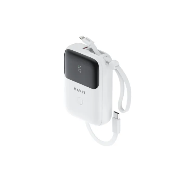 Powerbank Havit PB5215 10000mAh (biały)