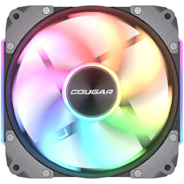 COUGAR Wentylator Modu?owy Apolar 120 ARGB Elite, 1 szt. 120 mm, Czarny