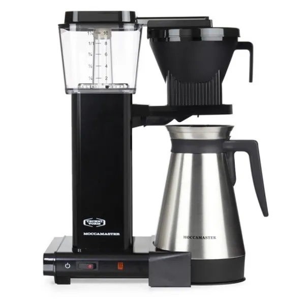 Moccamaster Ekspres przelew. KBGT 741 Black  termos