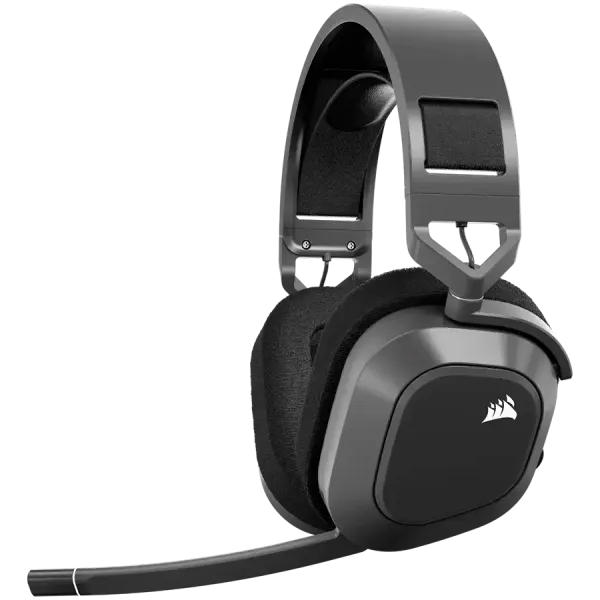 CORSAIR HS80 MAX Wireless Headset, Steel Gray - EU