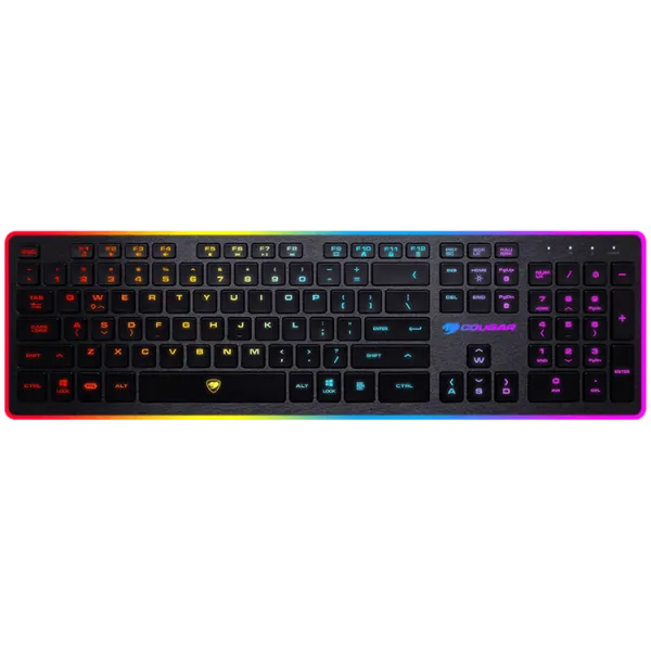COUGAR Klawiatura Gamingowa Vantar S, RGB, USB, Czarna