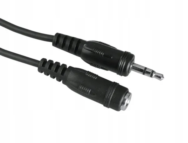 Hama KABEL przedłużacz JACK 3,5mm, 2,5m, koszowy