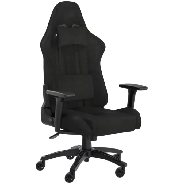 CORSAIR TC100 RELAXED Gaming Chair, Fabric - Black