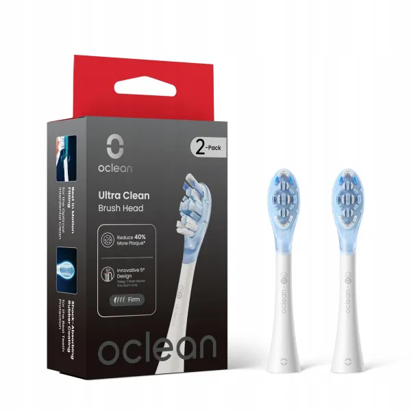 Końcówki do szczoteczki sonicznej Oclean Ultra Clean UC03 biały 2 szt.