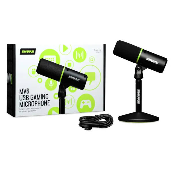 Shure MV6 - Kardioidalny mikrofon dynamiczny USB-C