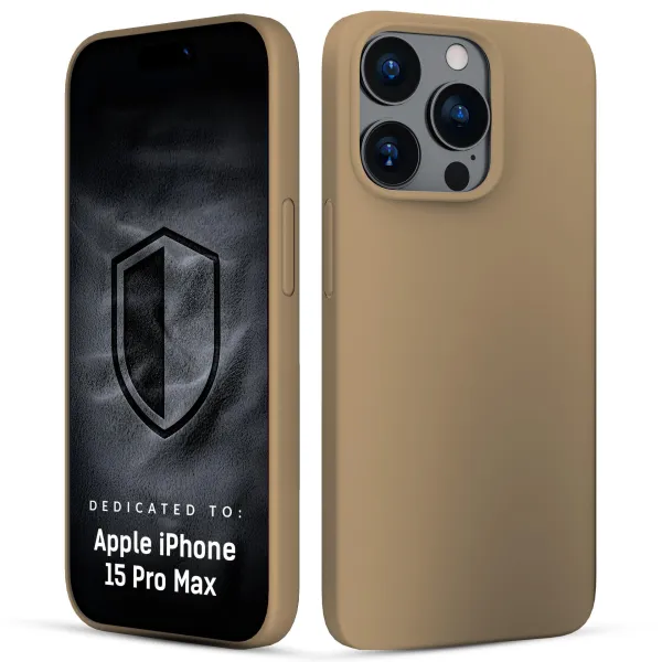 Apple iPhone 15 Pro Max - 3mk Hardy Mellow MagCase Gold
