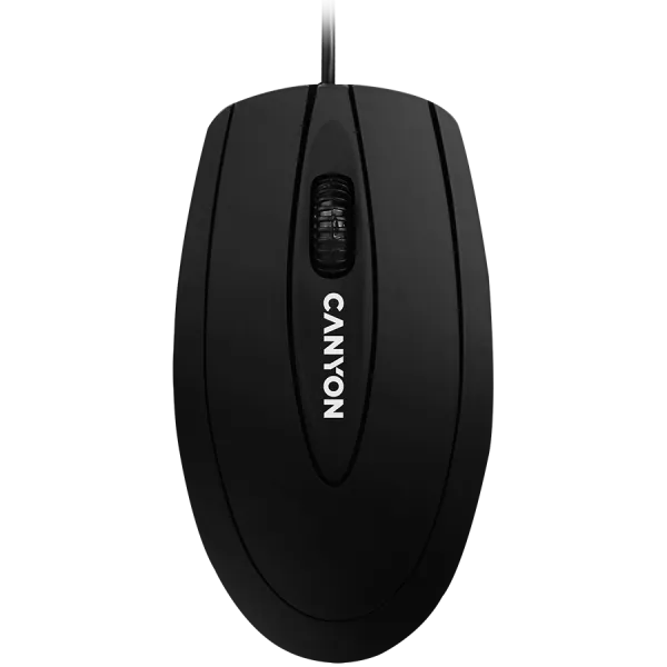 CANYON Mysz przewodowa CM-1 Czarna