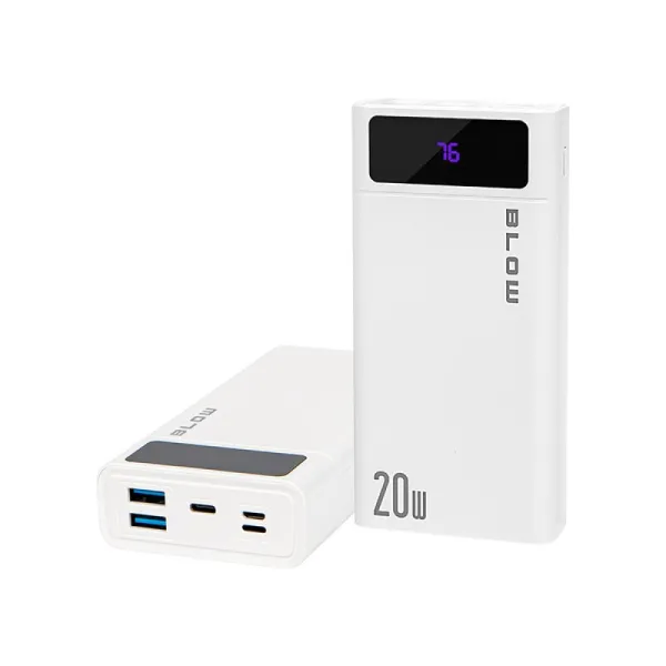 BLOW POWER BANK 20000MAH QC PD 20W   LIGHTNING BIA