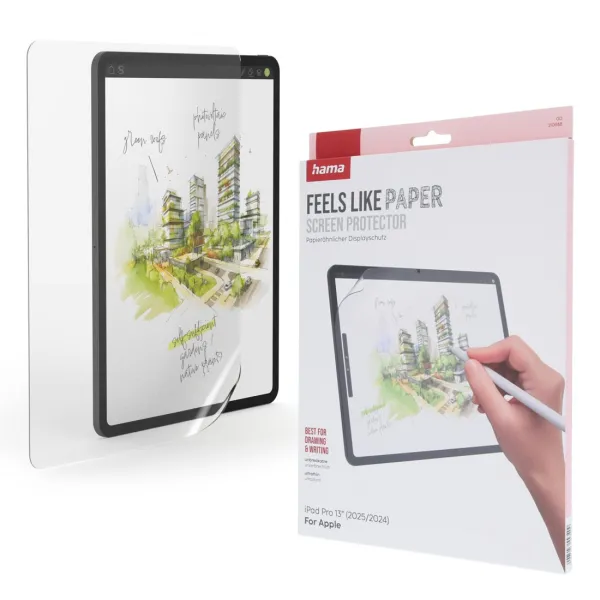 HAMA FOLIA OCHRONNA JAK PAPIER FEELS LIKE PAPER iPad PRO 13" 2025 2024