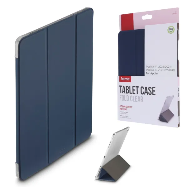 HAMA SKŁADANE ETUI POKROWIEC FUTERAŁ FOLD CLEAR iPad Air 11" 2025 GRANATOWE