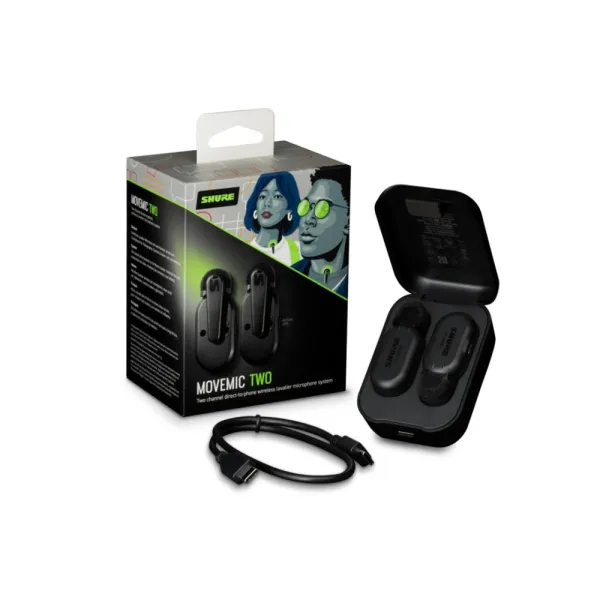 Shure MV-TWO-Z6 -2 mikrofony MoveMic MV-LAV