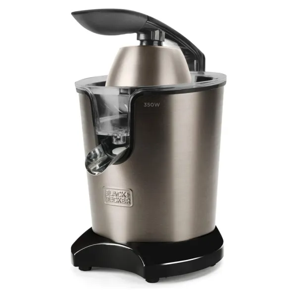 Wyciskarka do cytrusów Black+Decker BXCJ350E 350W | 0,65l | 2 nasadki | blokada kapania