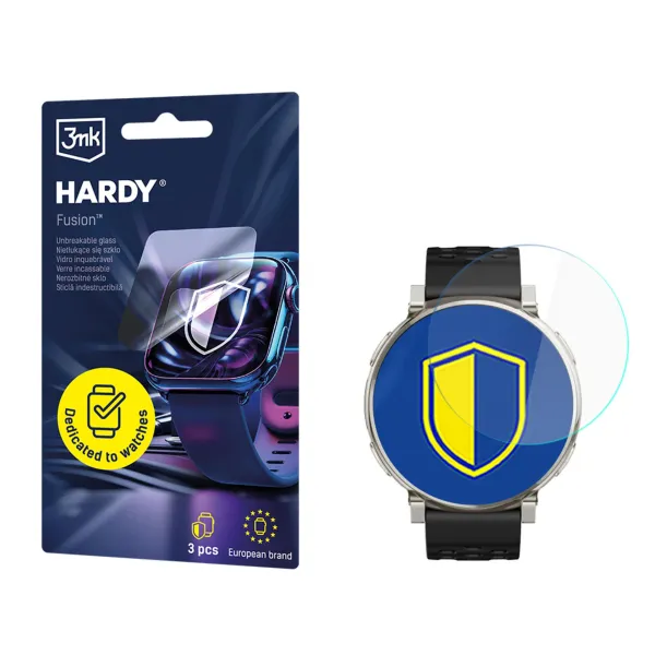 Amazfit Active 3 Premium - 3mk Hardy Fusion Watch Protection