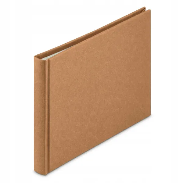 Album na zdjęcia 10x15 cm książkowy Hama WRINKLED 24x17 36 stron Brązowy
