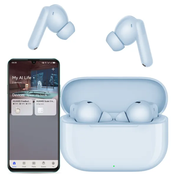 Słuchawki HUAWEI FreeBuds SE 4 Dokanałowe ANC Bluetooth 5.4 Niebieskie