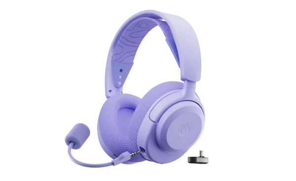 Słuchawki bezprzewodowe SteelSeries Arctis Nova 3PW Lavender
