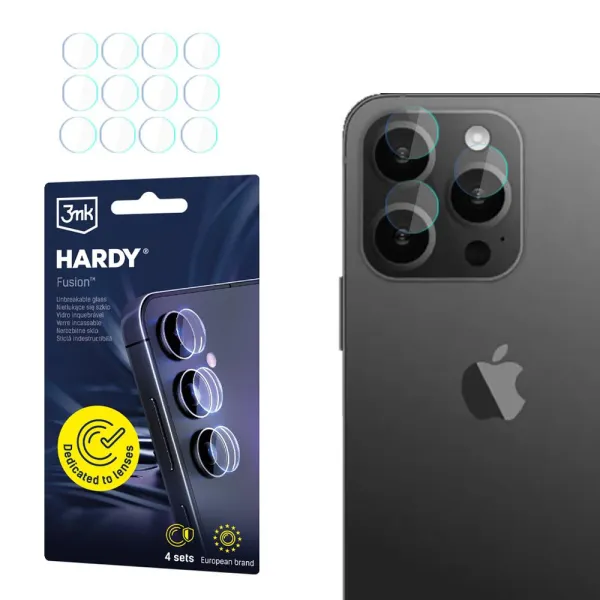 Apple iPhone 15 Pro - 3mk Hardy Fusion Lens Protection