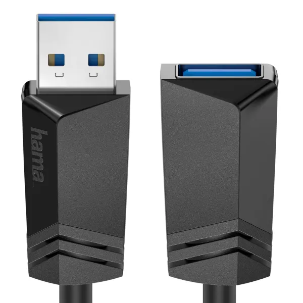 Hama przedłużacz USB-A 3.0 1,5 m 5Gb/s przedłużka kabel przedłużający