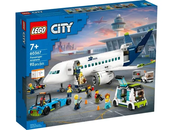 Klocki LEGO City 60367 - Samolot pasażerski