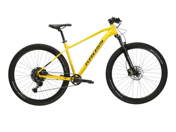 Rower górski MTB XC KROSS Level 4.0 rozmiar XXL Żółty